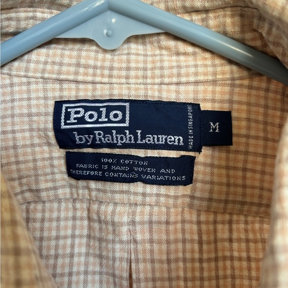 BRAND NEW RALPH LAUREN BUTTON UP LONG SLEEVE DRESS SHIRT SIZE (M) - Picture 3 of 4